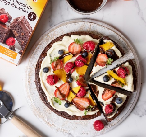 Brownie Pizza